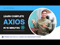 Axios Tutorial in Hindi Fetch Data using Axios in React JS