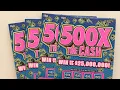 500X The Cash My Favorite Fl Lottery Scratch Off Game
