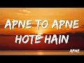 Download Lagu Apne To Apne Hote Hain |  Bobby Deol, Sunny Deol, Dharmendra | Apne lyrics