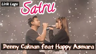 Download 🔵 Satru - Denny Caknan feat Happy Asmara ‼️ Video Lirik II Lagu hits Indonesia 🔷 lagu Jawa Indonesia MP3