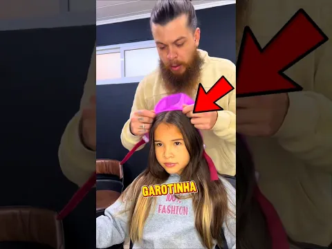 Essa Menina Mudou o Cabelo Pelo Motivo Mais Fofo! 🥹🎁