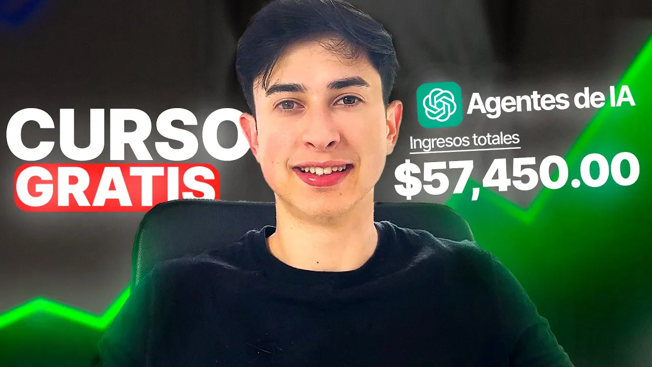 Curso GRATIS de Crear tu Agencia de Agentes IA paso a paso (+5 horas)