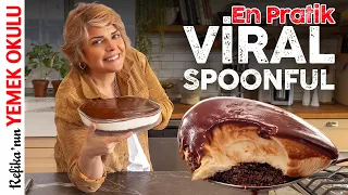 İnternetteki En İyi Spoonful Tarifi! ✅ Mutlaka Kaydedin! 🥄 En Viral ve En Pratik Sütlü Tatlı 🤩