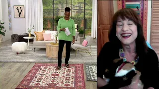 My Magic Carpet Washable Ramage Print Rug on QVC