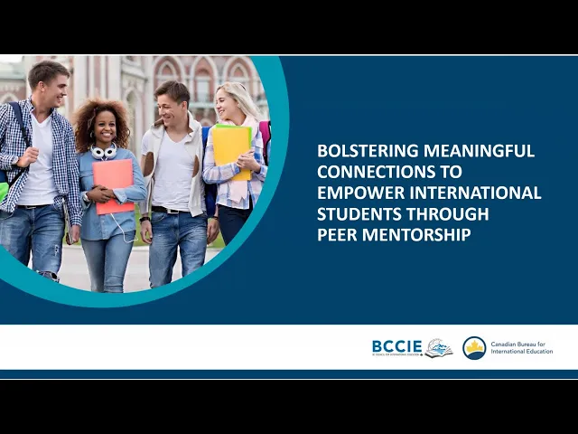 <p>This session explores the importance of international mentorship programs and how they support a successful transition and integration into students’ life on campus. </p>
