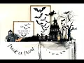 A free printable makes haunted house decor easy 4 ways to stage this Halloween motif