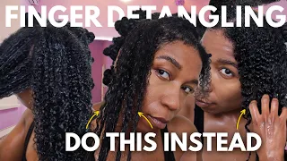 STOP Before You Finger Detangle - You’re Skipping This Step!