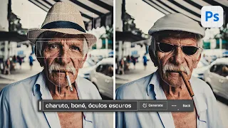 Inteligência Artificial do Photoshop! Isso é SURREAL! (passo a passo)