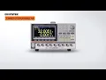 GW Instek GPP-3323-LAN-GPIB - Fuente de alimentación de CC programable de tres canales de 217 W con LAN y GPIB - Video 5 of 1