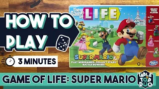 How to Play The Game Of Life Super Mario in 3 minutes Mario Game of Life Rules