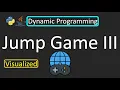 LeetCode - 1306 Jump Game III Dynamic Programming Bottom Up Python Java
