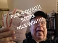 PICK 4 QUAD SCORE NICE WINNERS