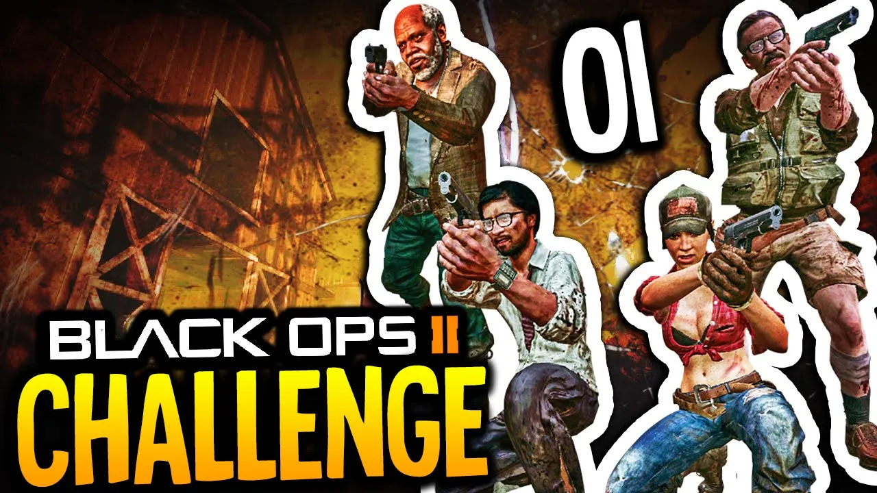 CAMPERAMOS no CELEIRO da FAZENDA!!! | Challenge Farm Black Ops 2 - Ep.01