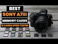 Download Lagu Best Sony A7III Memory Cards - 18 SD Cards Tested In-Camera!