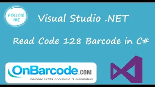 How to scan read Code 128 barcode image using OnBarcode C Barcode Reader library
