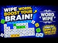 Word Wipe Gameplay Find Words Clear Lines Beat the Clock