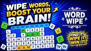 Word Wipe Gameplay Find Words Clear Lines Beat the Clock