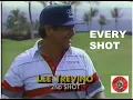 LEE TREVINO EVERY SHOT 1990 SENIOR SKINS Back 9 Part One