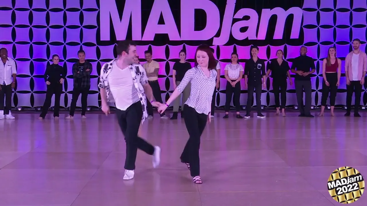 MADjam 2022 All Star Strictly Swing Kyle FitzGerald & Danika Dahl