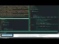 manjaro tricks open terminal in vim with split screen