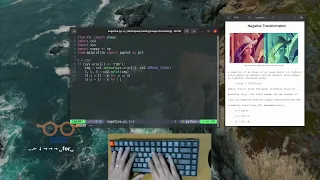 Basic Image Processing with Python Negative Transformation ASMR Programming