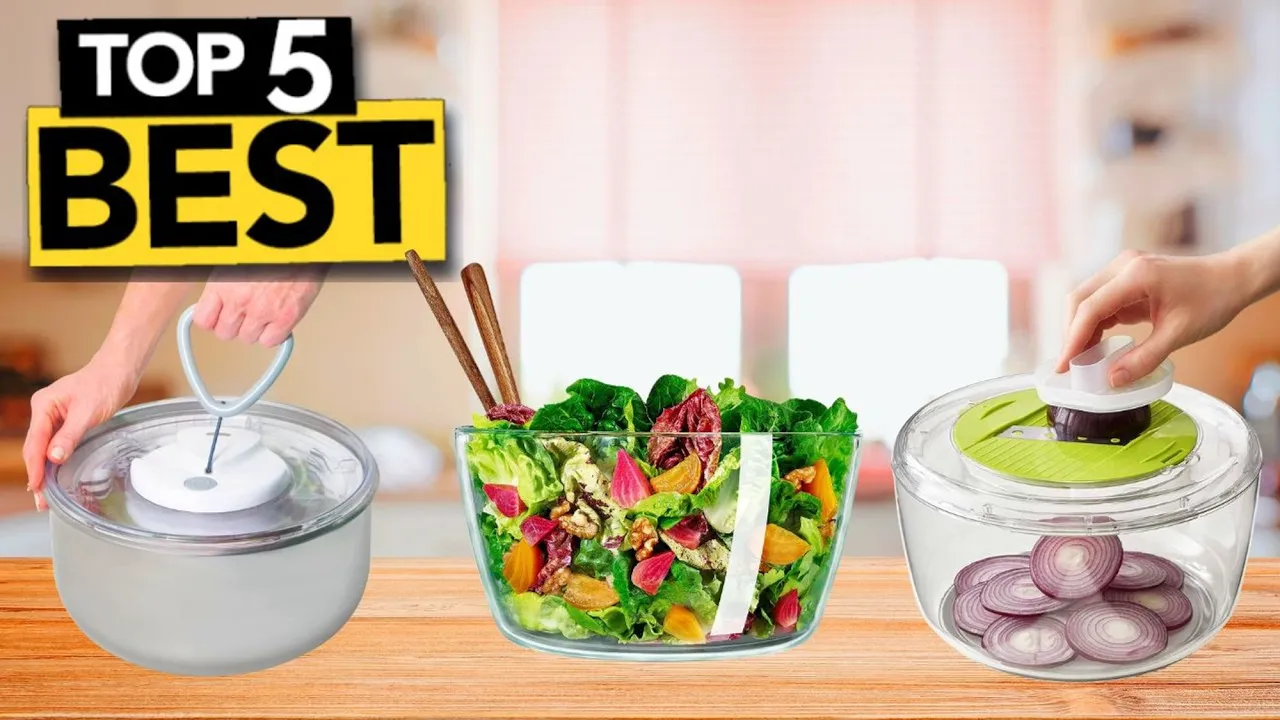 TOP 5 Best Salad Spinner [ 2023 Buyer's Guide ]