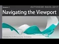 Navigating the Viewport