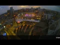 Time-lapse showing views over Birmingham England from Staying Cool at the Rotunda