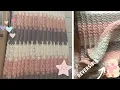 Crochet this Super SOFT EASY Bar Stitch Baby or any size Blanket