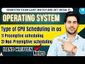 Types of CPU Scheduling in Operating System Preemptive vs Non-Preemptive Explained Simply
