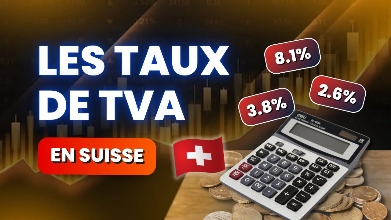 Vidéo : les taux de TVA en Suisse avec Romain Prieur