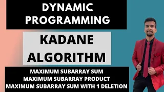 6 a Kadane Algorithm Maximum subarray sum