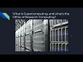 2020 Seminar Series Intro to Supercomputing