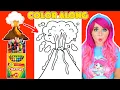 Color a Volcano With Me COLOR ALONG WITH KIMMI
