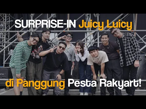 Download MP3 Surprise-in Juicy Luicy di Panggung Pesta Rakyart | Mawar de Jongh Vlog