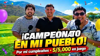 ¡5,000 EN JUEGO! 😱 EDI ARMÓ UN CAMPEONATO EN HUALCAS