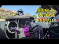 How To Install A DND Quick Release On A 370Z