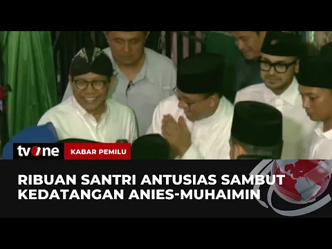 Anies-Cak Imin Kompak Hadiri Perayaan Hari Santri di Magelang