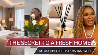 How to Make your Home Smell like a Luxury Hotel | 10 Easy tips for a Fresh, Expensive Smelling Home