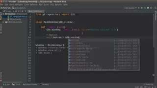 Python GUI Development with GTK 3 Tutorial 2 Buttons