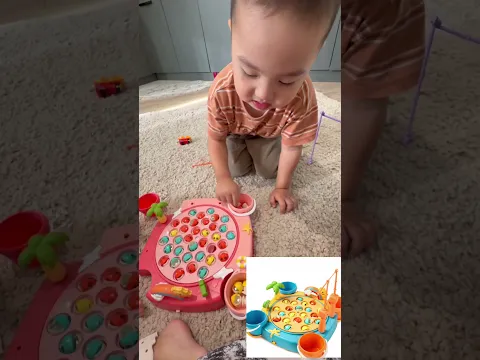 Fishing game for young children