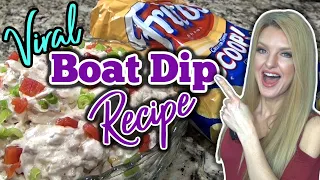 Viral TIKTOK BOAT DIP RECIPE Quick Easy DIP RECIPE for Summer