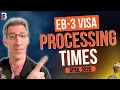EB-3 Visa Processing Time Update April 2025 HUGE Immigration News EB3 Work