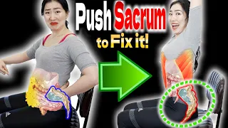 Download Push Sacrum and Raise your Arms 5 times a day while sitting, then Belly Fat will be Removed! MP3