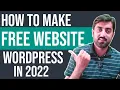How to Create a FREE Website in 2022 - WordPress Tutorial for Beginners Hindi Urdu