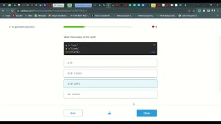 26 AI generated practice Introduction to Python Sololearn