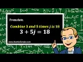 Translating Algebraic Equations Expressions Equations Grade 8