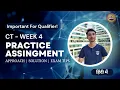 IIT Madras Computational Thinking Week 4 - Practice Assignment Approach Solution Exam Tips