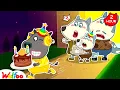 Download Lagu The Birthday Cake Thief! 🐱‍👤🎂 Funny Rich vs Broke Kids Tales | Wolfoo Family