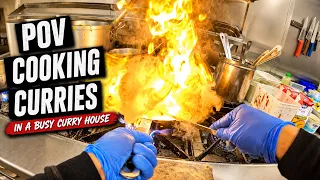 POV Cooking During a Crazy Dinner Rush